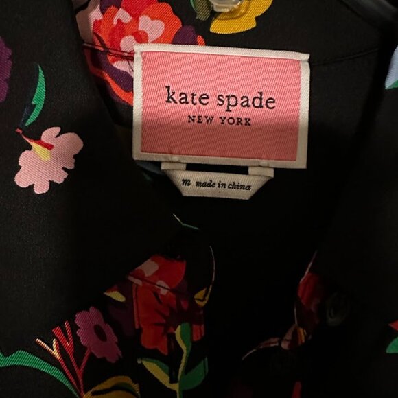 Kate Spade floral  with sash - Picture 2 of 3
